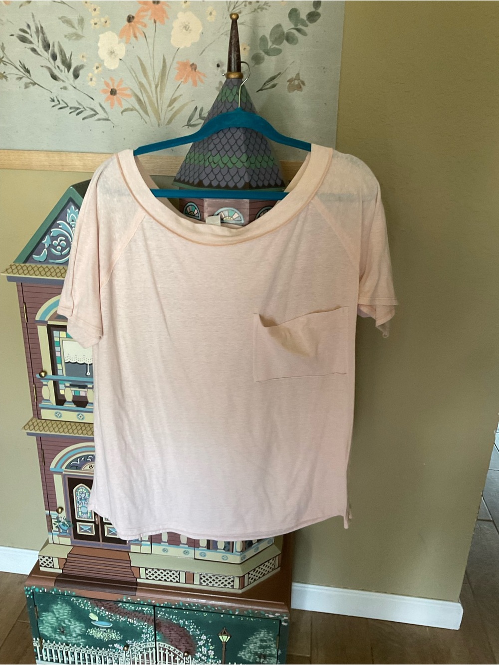 BiBi Light Pink Pocket Tee